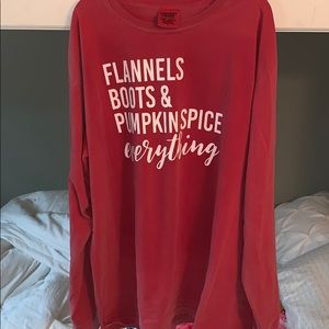 Comfort Colors Tops - Comfort colors fall long sleeve Comfort Colors Tops - Comfort colors fall long sleeve